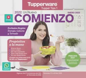 Catálogo Tupperware Tupper Tips 1 de 2022 | México