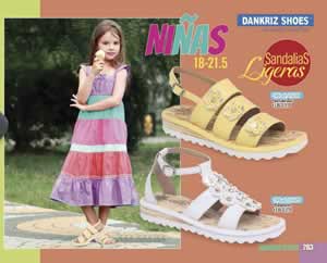 Catálogo Dankriz Shoes Niñas Primavera Verano 2022