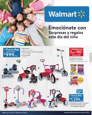 Folleto Walmart México Abril-Mayo 2022