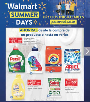 Folleto Walmart Junio 2022 Walmart Summer Days