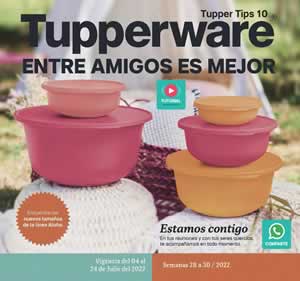 Catálogo Tupperware Tupper Tips C10 Julio 2022 | México y USA
