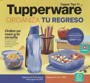 Catálogo Tupperware Tupper Tips C11 Julio 2022 | México y USA