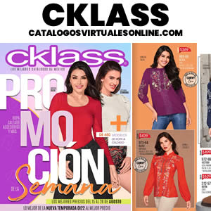 Catálogo Cklass Promoción Semanal Ropa Del 15 al 28 de Agosto 2022