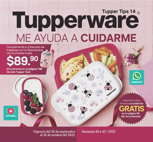 Catálogo Tupperware Tupper Tips C14 2022