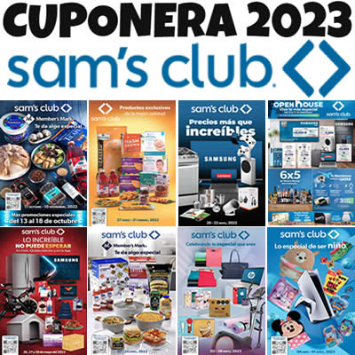 Cuponeras Sam's Club Febrero 2023 de México