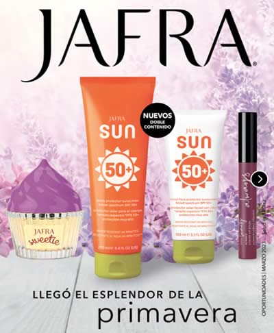 Catálogo JAFRA Oportunidades de Marzo 2023 de México