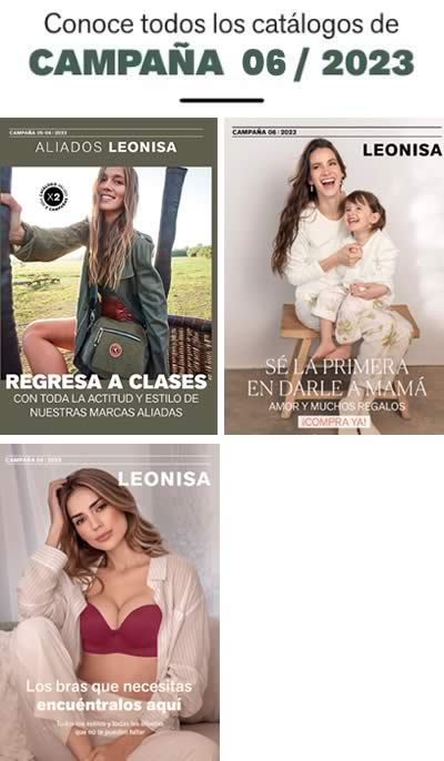 Catálogos LEONISA Campaña 6 de 2023 | Perú