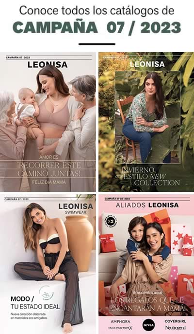 Catálogos LEONISA Campaña 7 de 2023 | Perú