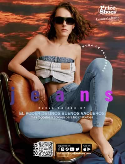 Catálogo PRICE SHOES Jeans Moda Primavera Verano 2023