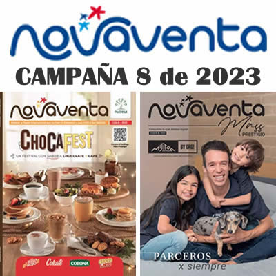 Catálogo NOVAVENTA Campaña 8 2023. Festival del Chocolate y Café