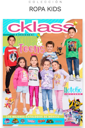 Catálogo CKLASS Kids&Teens Ropa Otoño Invierno 2023