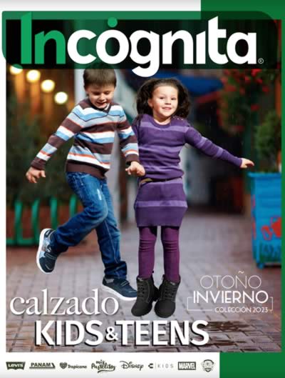 Catálogo Incógnita Calzado Kids & Teens Otoño Invierno 2023