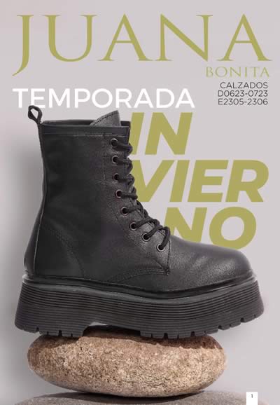 Catálogo Juana Bonita de Zapatos Invierno 2023