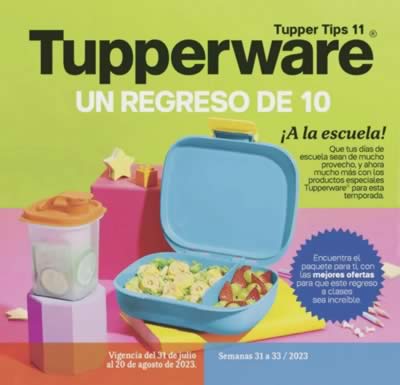 Catálogo Tupperware Tupper Tips 11 2023 México