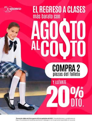 Catálogo Andrea REBAJAS Escolar 2023