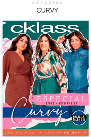 Catálogo CKLASS: Especial Curvy Otoño Invierno 2023
