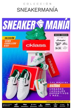 Catálogo de Sneakers CKLASS - Sneaker Manía Otoño Invierno 2023