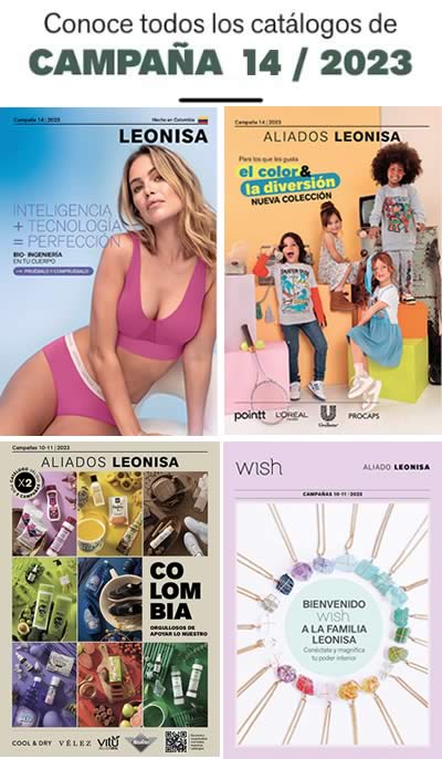 Catálogo LEONISA Campaña 14 2023 Colombia【OFICIAL】