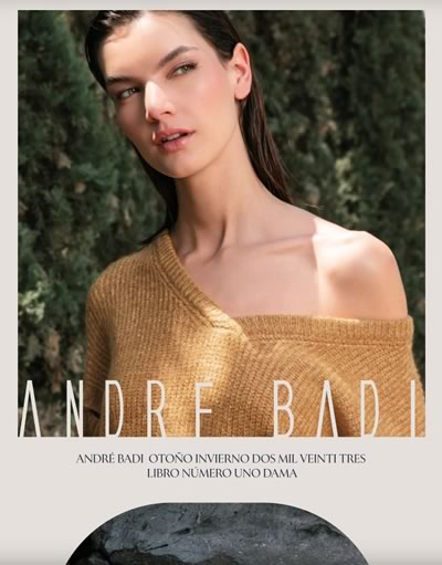 André Badi Ropa de Mujer: Colección Otoño Invierno 2023 - Libro 1 y 2