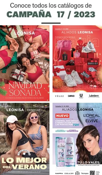Catálogo LEONISA Campaña 17 2023 Colombia【OFICIAL】- Navidad
