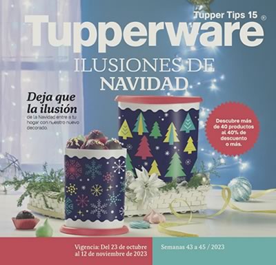 Catálogo Tupperware Tupper Tips 15 2023 México [PDF] - Navidad