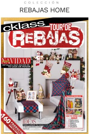 Catálogo CKLASS de Rebajas Home Navidad 2023