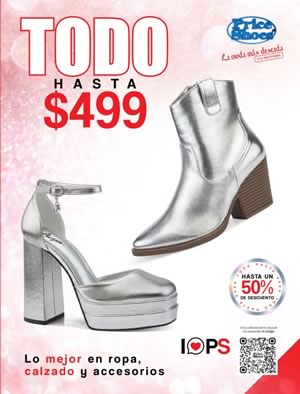Catálogo Ofertas Price Shoes 2023: Todo Hasta $499