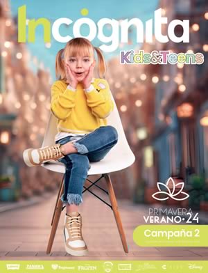 Catálogo Incógnita: Calzado Kids y Teens Primavera Verano 2024