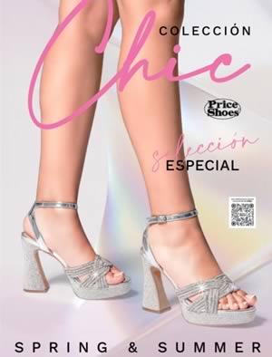 Folleto Price Shoes: Colección de Calzado Chic Spring & Summer 2024