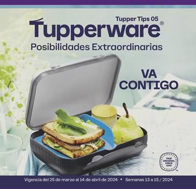 Catálogo Tupperware TUPPER TIPS 5 de 2024 México + PDF