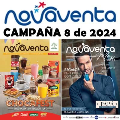 Catálogo NOVAVENTA Campaña 8 2024 [COLOMBIA] - Descarga PDF