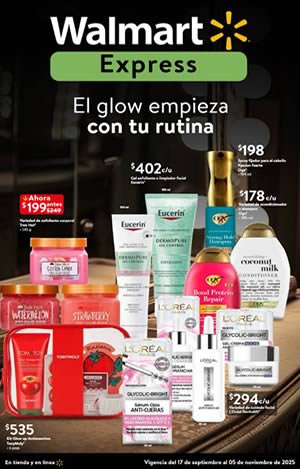 Folleto Walmart Express Belleza 2025