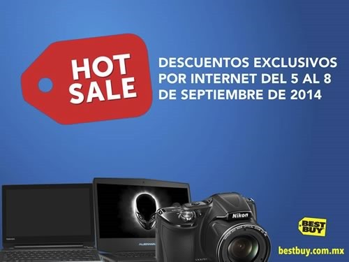 Ofertas HOT SALE de Best Buy del 5 al 8 de Septiembre 2014 mexico