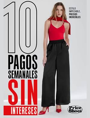 Catálogo PRICE SHOES Ofertas en Ropa 2026 México