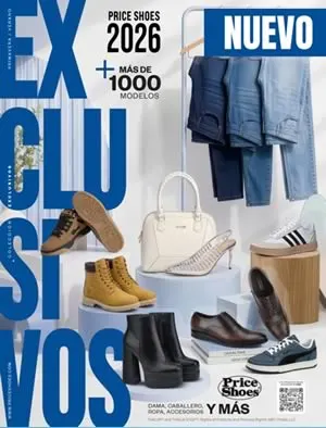 Catálogo PRICE SHOES Colección Exclusivos Primavera Verano 2026