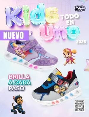 Catálogo PRICE SHOES Kids Todo en Uno 2026