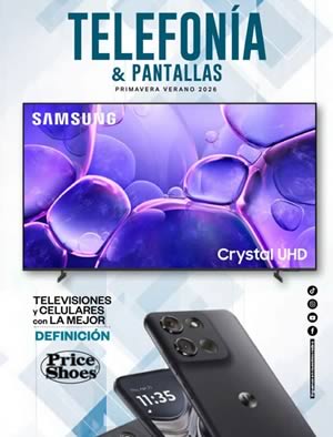 Catálogo PRICE SHOES de Televisores y Celulares Primavera Verano 2026
