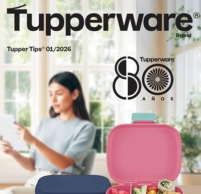 Tapperware Tipis Catálogo Tupperware Tupper Tips 1 2026 México