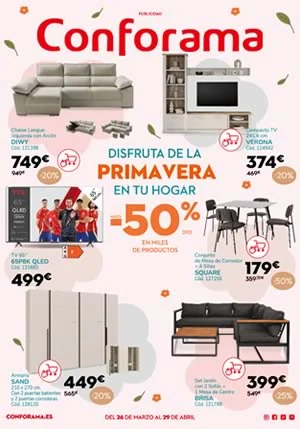Catálogo Conforama Ofertas de Abril 2026