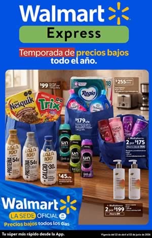 Catálogo Walmart Express Ofertas Mayo-Junio 2026