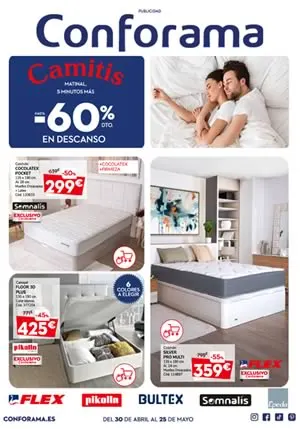 Catálogo Conforama Ofertas de Mayo 2026