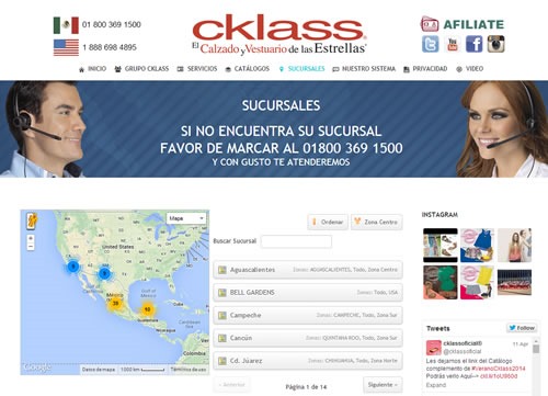 sucursales cklass mexico sucursales cklass mexico